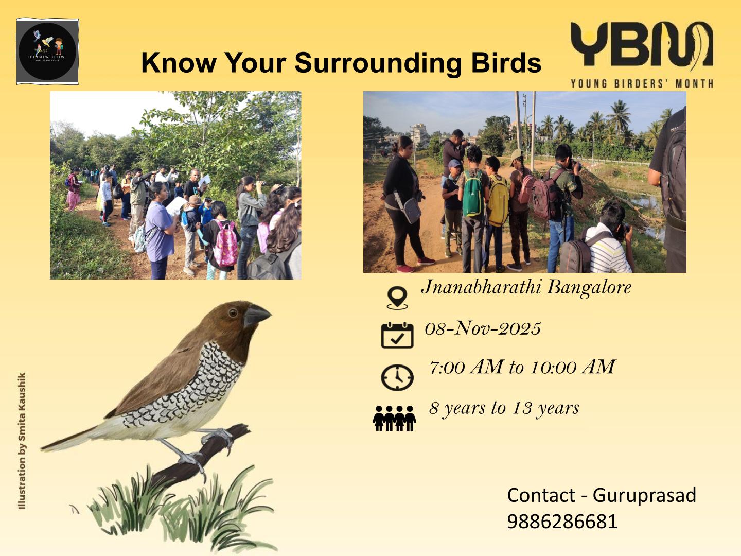 Know Your Surrounding Birds