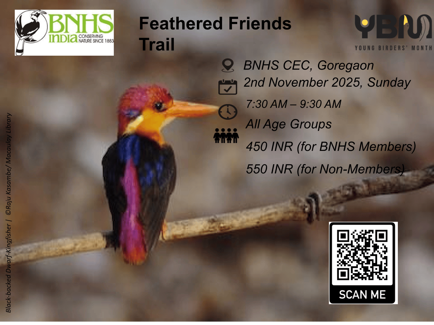 Feathered Friends Trail At BNHS CEC, Goregaon