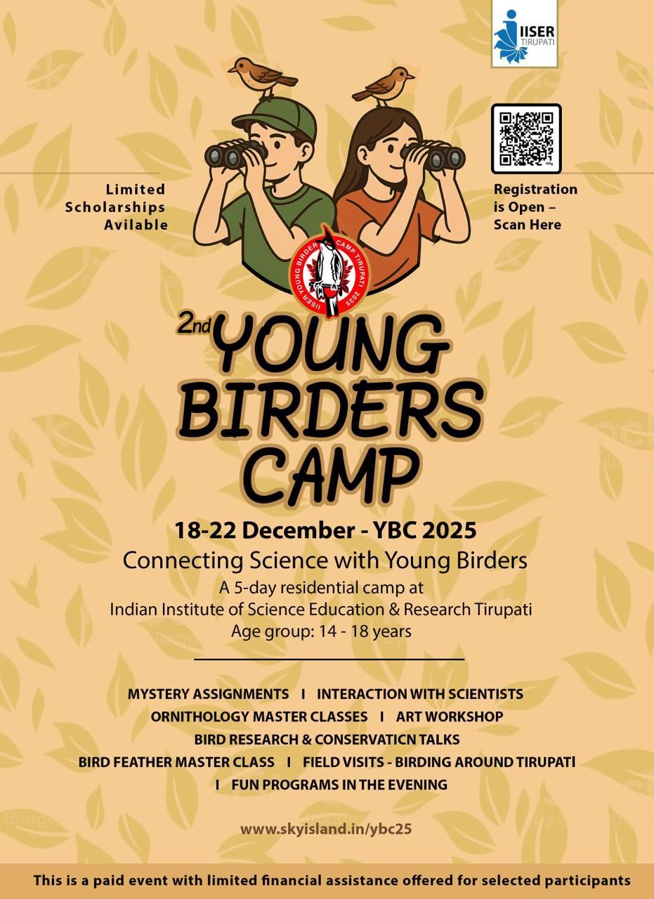 IISER Tirupati Young Birders Camp