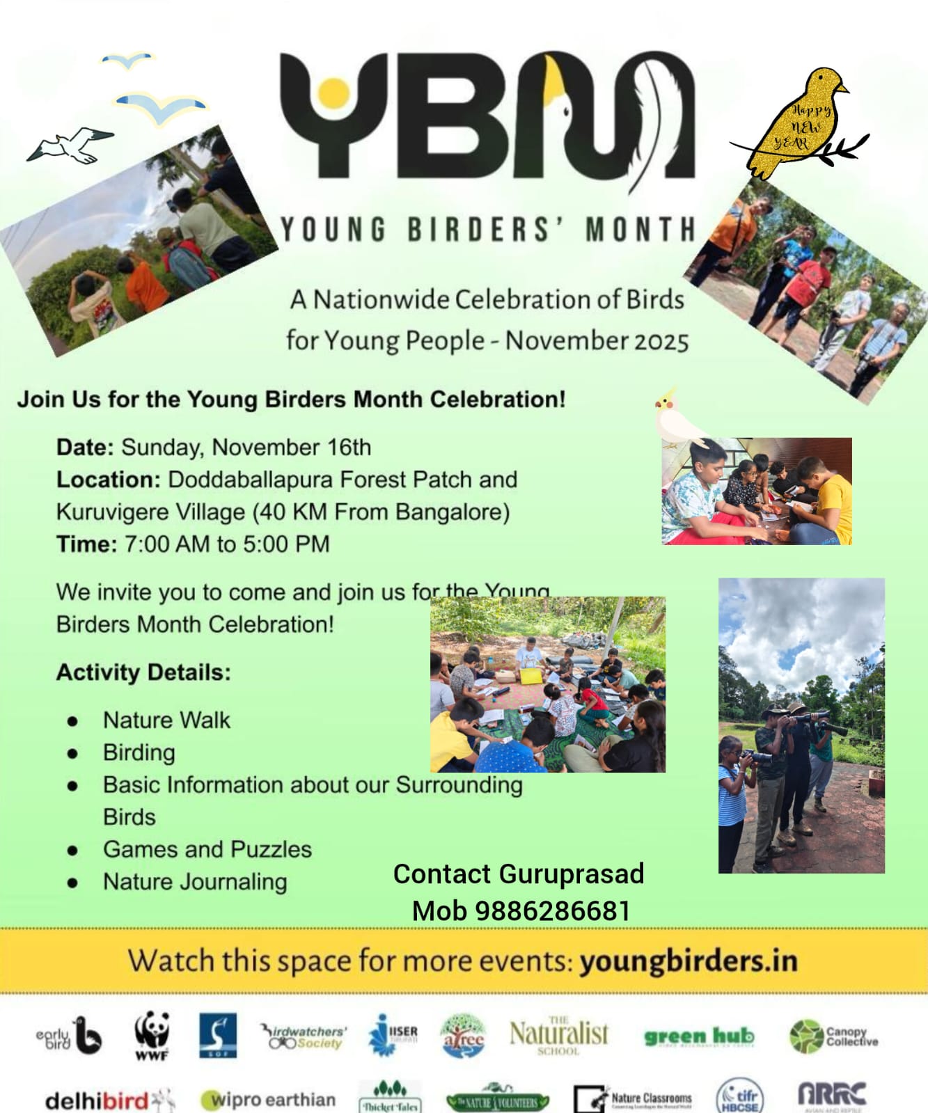 Nature walk and Birding for Young kids