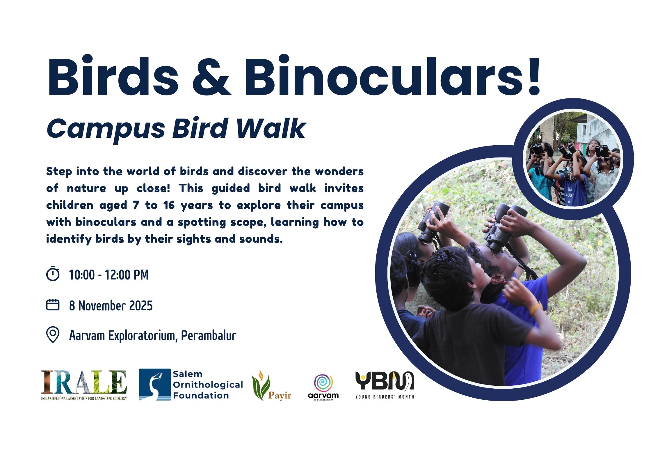 Birds & Binoculars – Bird Walk
