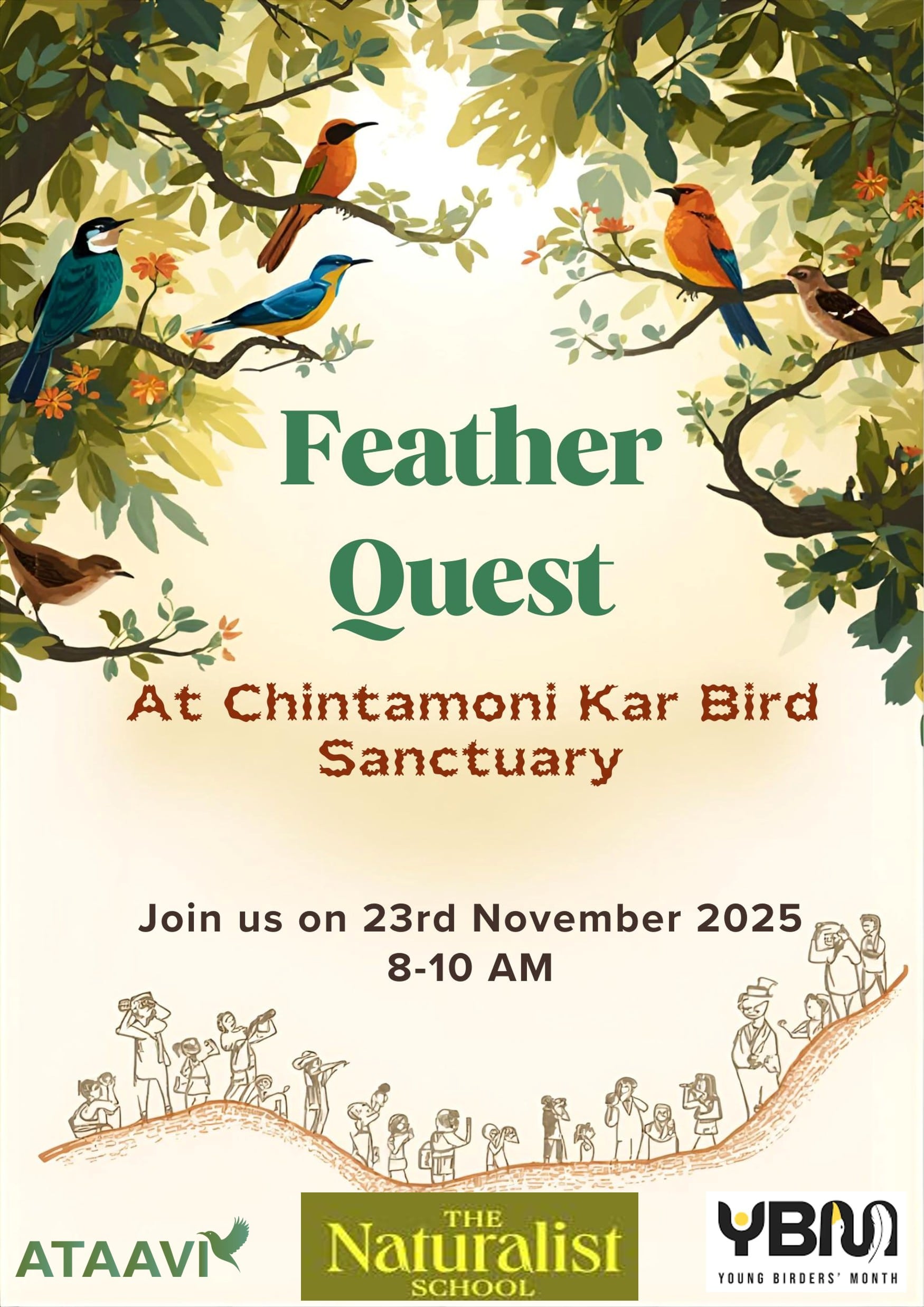 Feather Quest : Bird Walk At Chintamoni Kar Bird Sanctuary, Kolkata