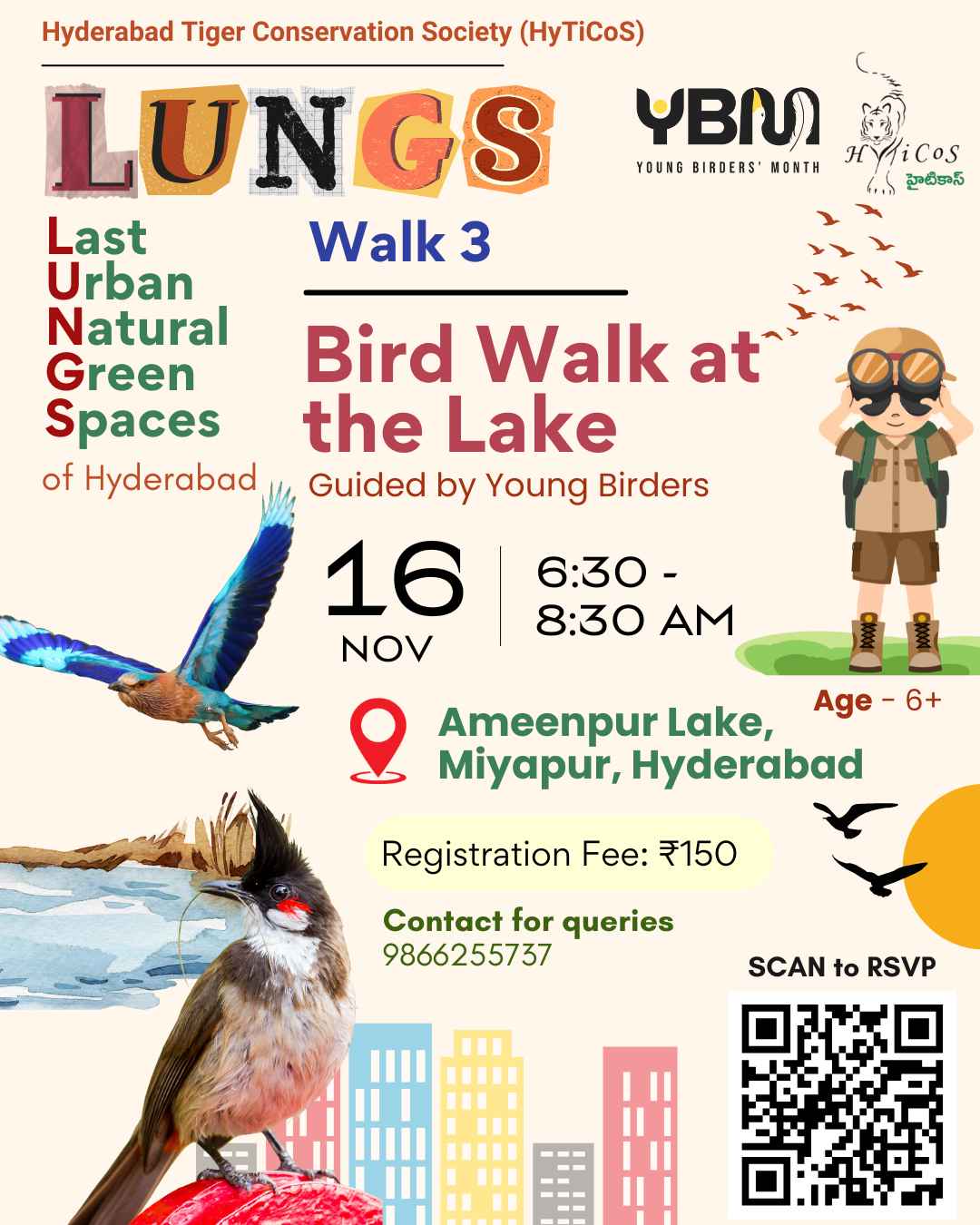 Bird Walk at the Lake