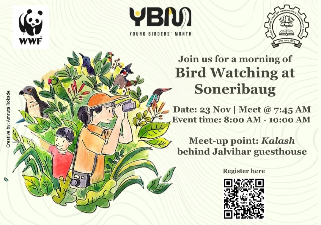 Bird Walk at Soneri Baug (IITB)