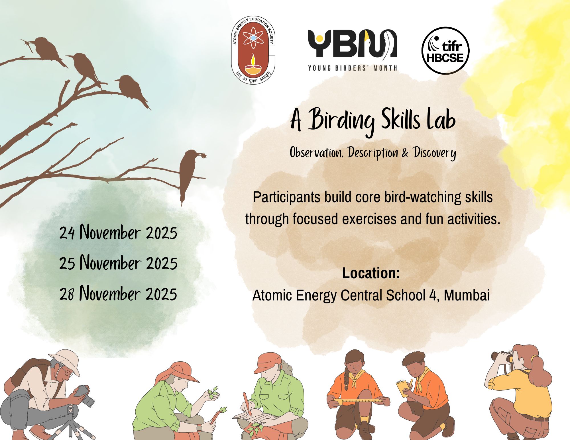 A Birding Skills Lab: Observation, Description and Discovery