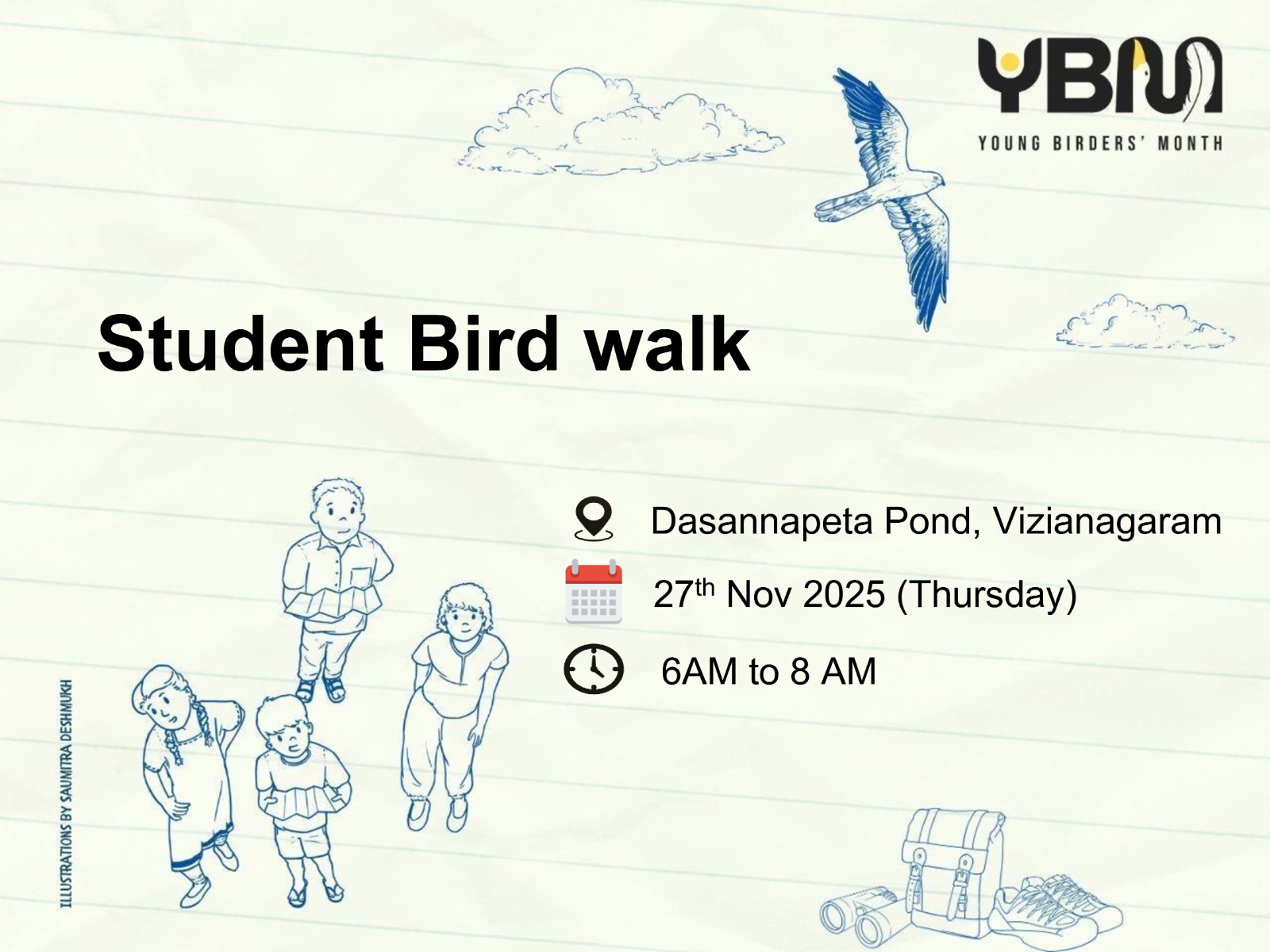 Student bird walk